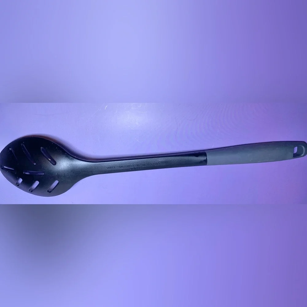 Select by Calphalon 3pc Nylon Kitchen Utensil Set Spoon Slotted Spoon Pasta Fork